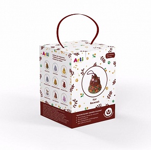 Набор для создания глиняного колокольчика Кот Василий (Arti, Г000712)